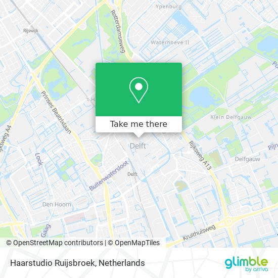 Haarstudio Ruijsbroek map