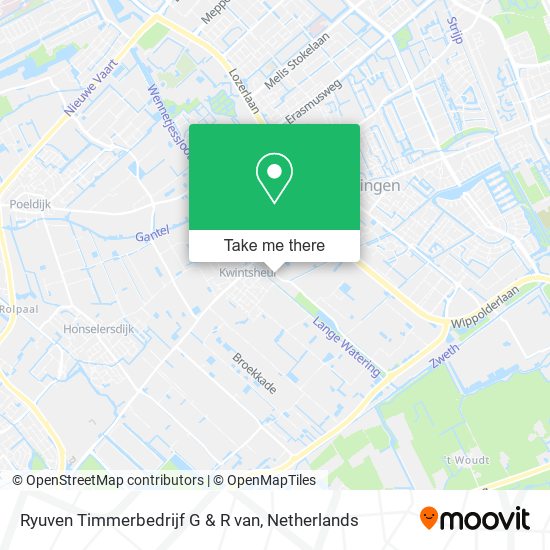 Ryuven Timmerbedrijf G & R van map