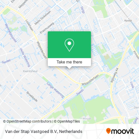 Van der Stap Vastgoed B.V. map