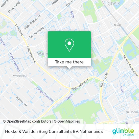 Hokke & Van den Berg Consultants BV map