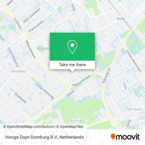 Hooge Duyn Domburg B.V. map