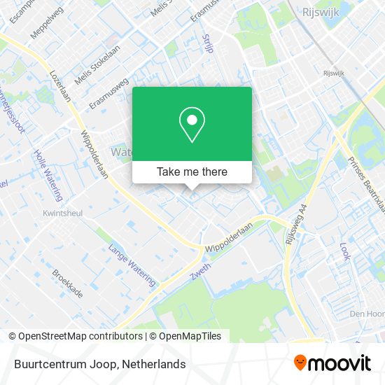 Buurtcentrum Joop map