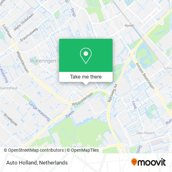 Auto Holland Karte