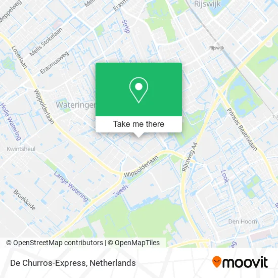 De Churros-Express map