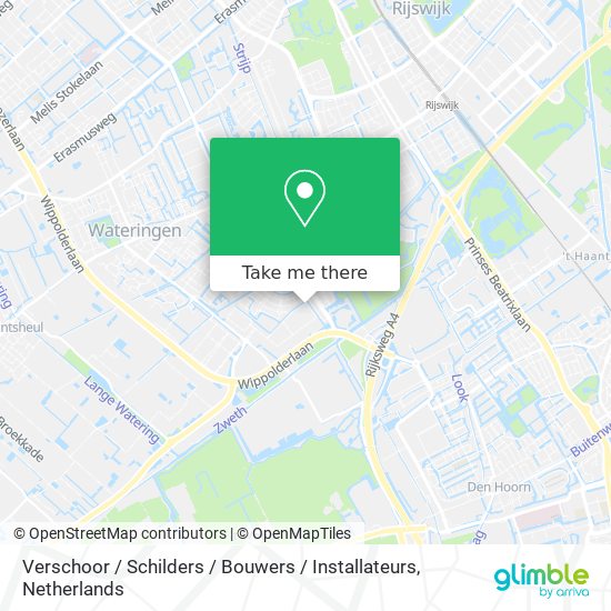 Verschoor / Schilders / Bouwers / Installateurs map