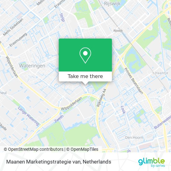 Maanen Marketingstrategie van map