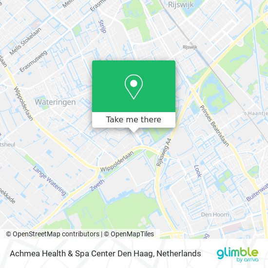 Achmea Health & Spa Center Den Haag Karte