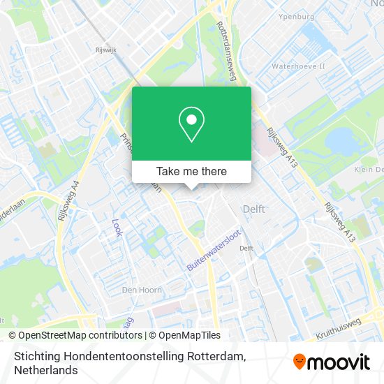 Stichting Hondententoonstelling Rotterdam map