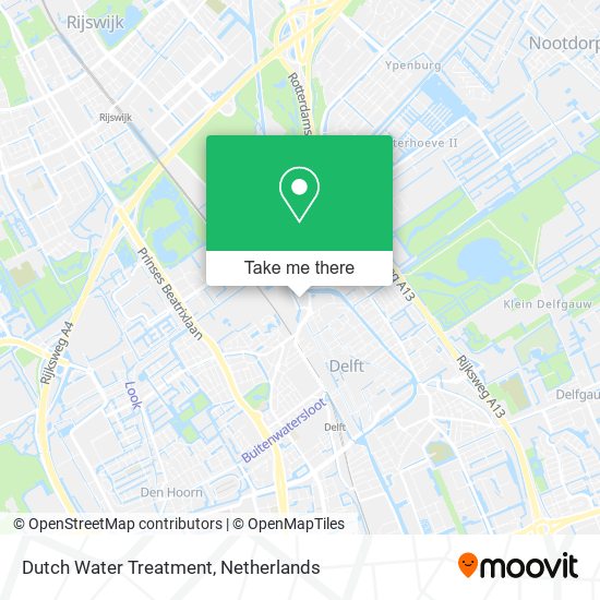 Dutch Water Treatment map