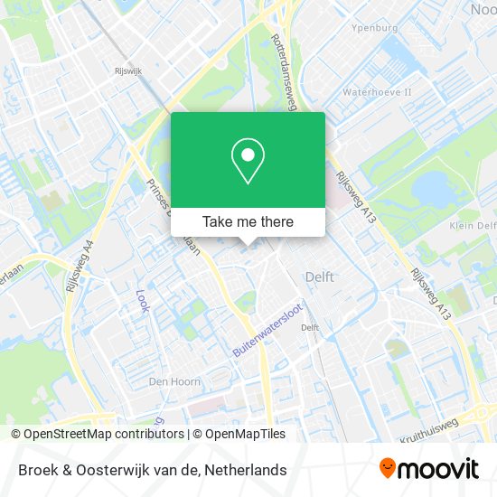 Broek & Oosterwijk van de map