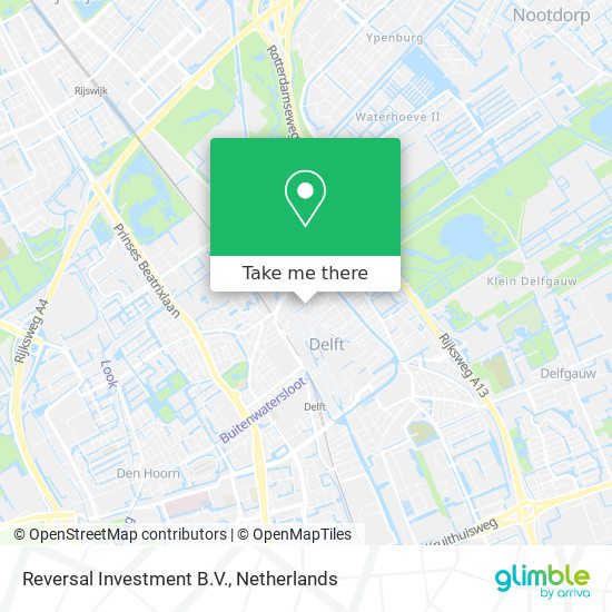 Reversal Investment B.V. map