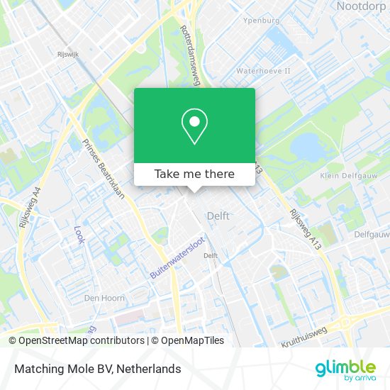 Matching Mole BV map