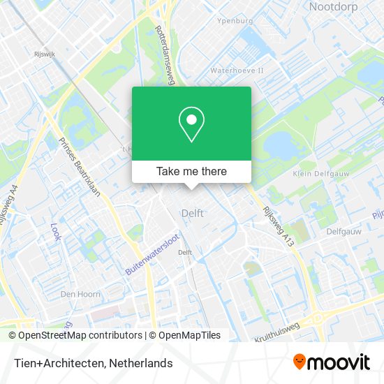 Tien+Architecten map