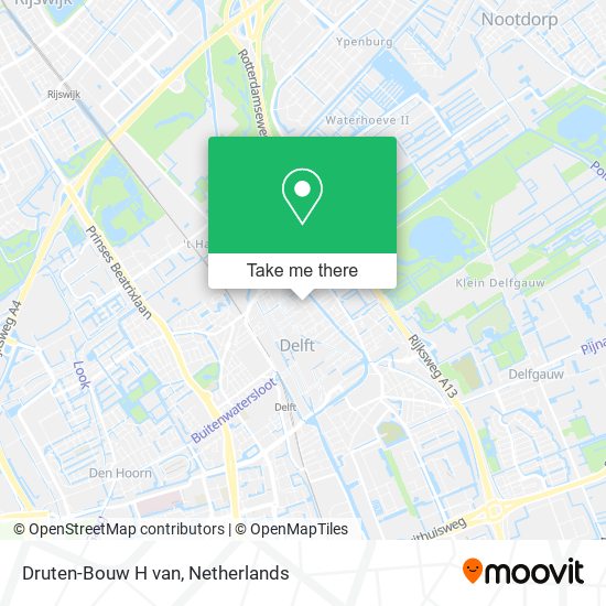 Druten-Bouw H van map