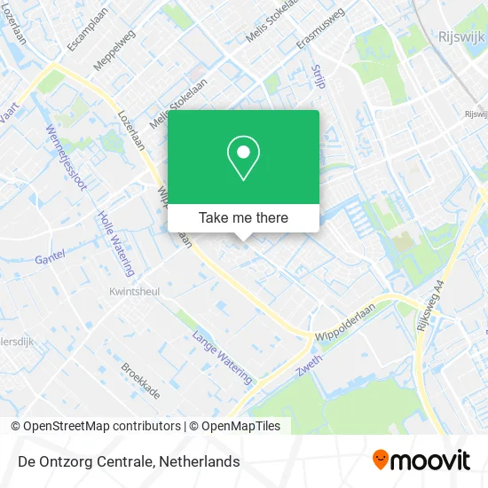 De Ontzorg Centrale map