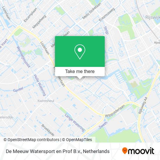 De Meeuw Watersport en Prof B.v. map