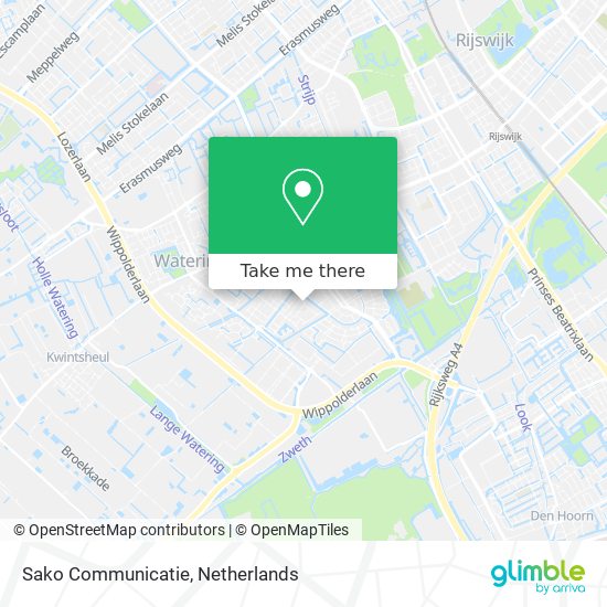 Sako Communicatie map