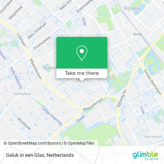 Geluk in een Glas map