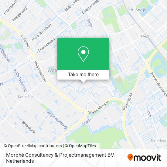 Morphé Consultancy & Projectmanagement BV map