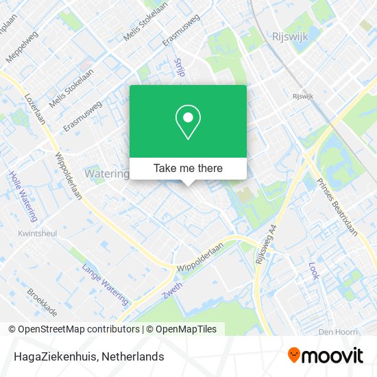 HagaZiekenhuis map