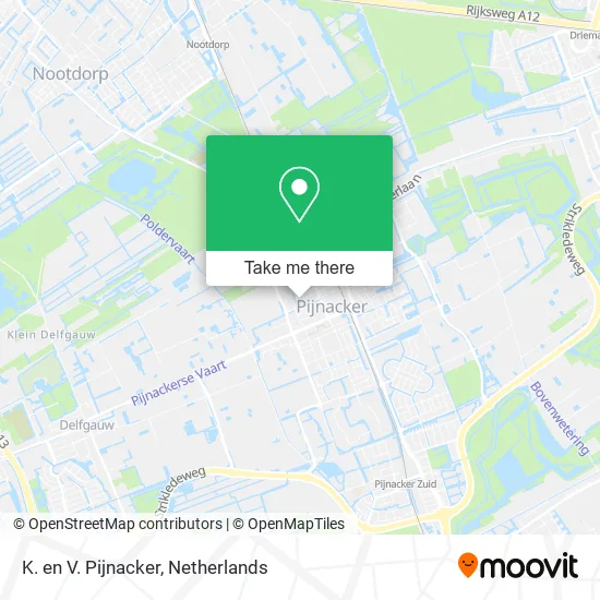 K. en V. Pijnacker map