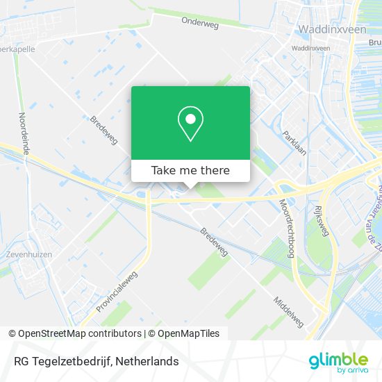 RG Tegelzetbedrijf map