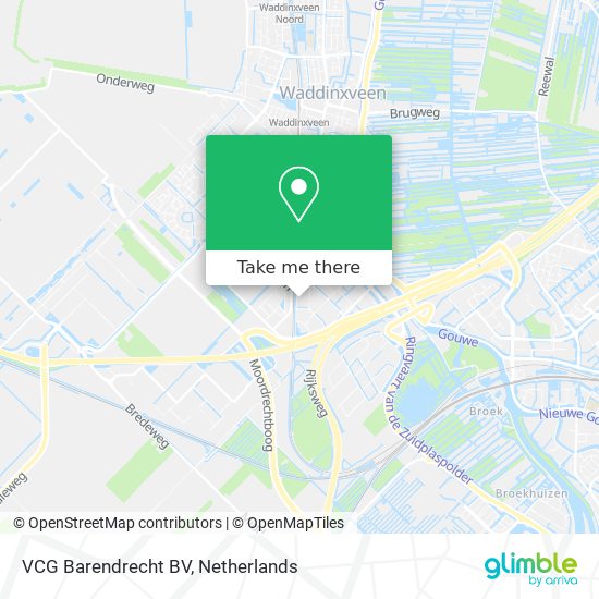 VCG Barendrecht BV map