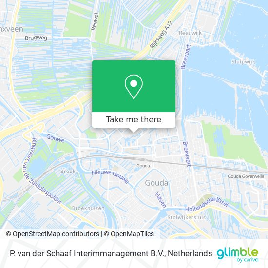 P. van der Schaaf Interimmanagement B.V. map