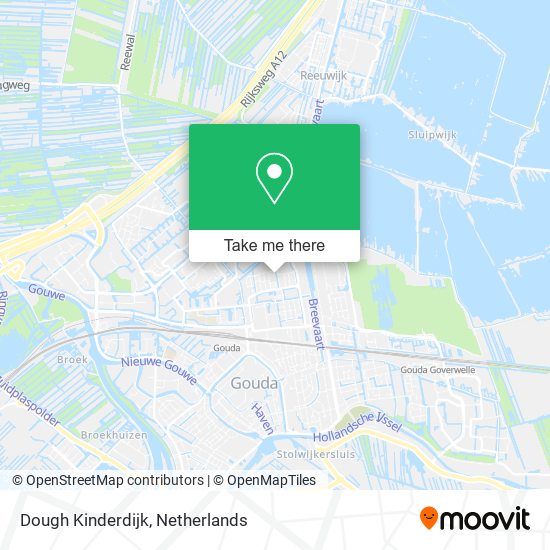 Dough Kinderdijk map