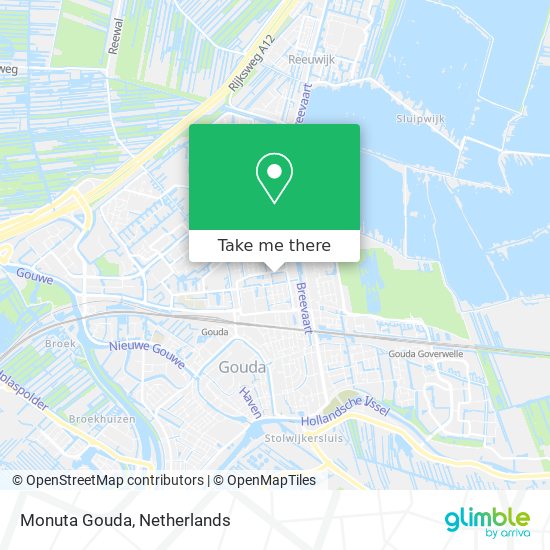 Monuta Gouda map