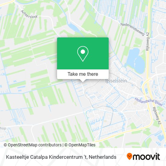 Kasteeltje Catalpa Kindercentrum 't map