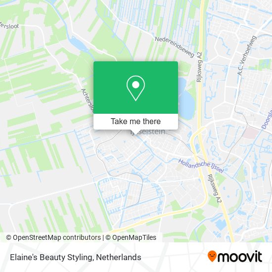 Elaine's Beauty Styling map