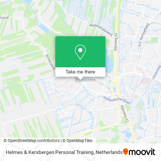 Helmes & Kersbergen Personal Training map