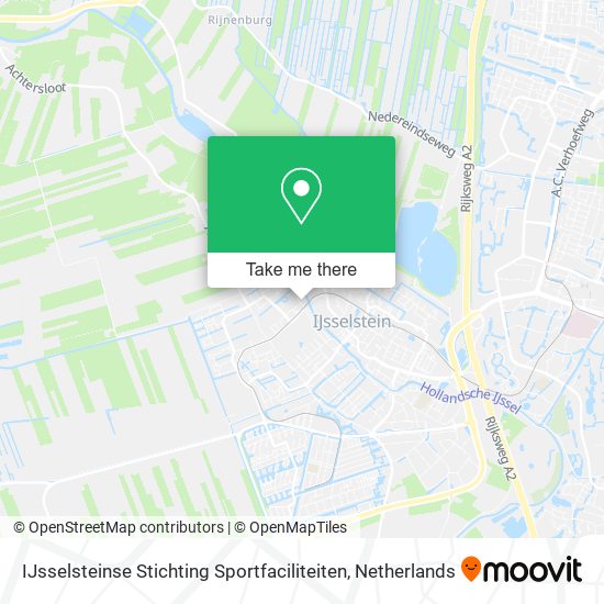 IJsselsteinse Stichting Sportfaciliteiten map