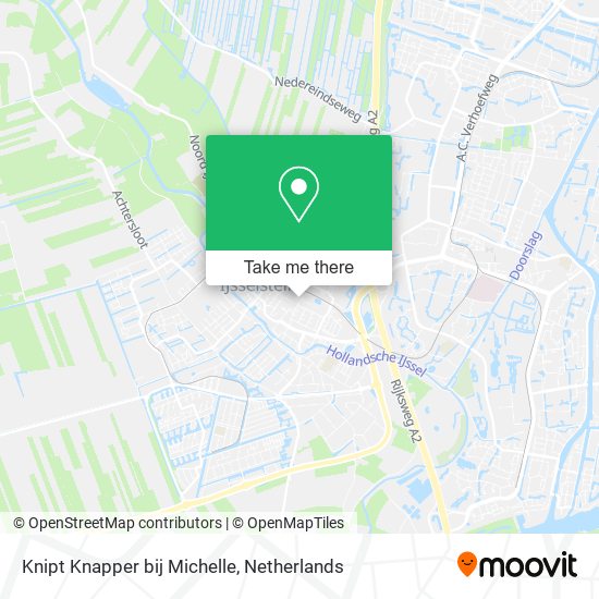 Knipt Knapper bij Michelle map