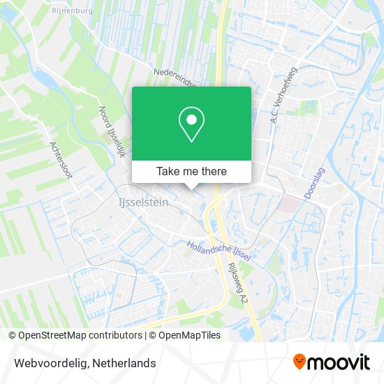 Webvoordelig map