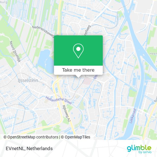 EVnetNL map