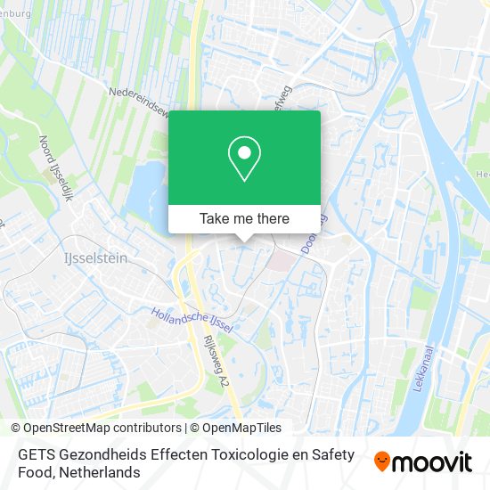 GETS Gezondheids Effecten Toxicologie en Safety Food map