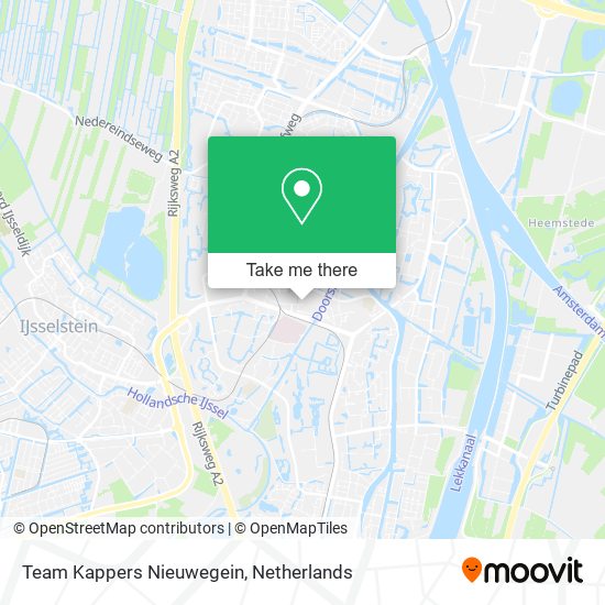 Team Kappers Nieuwegein Karte