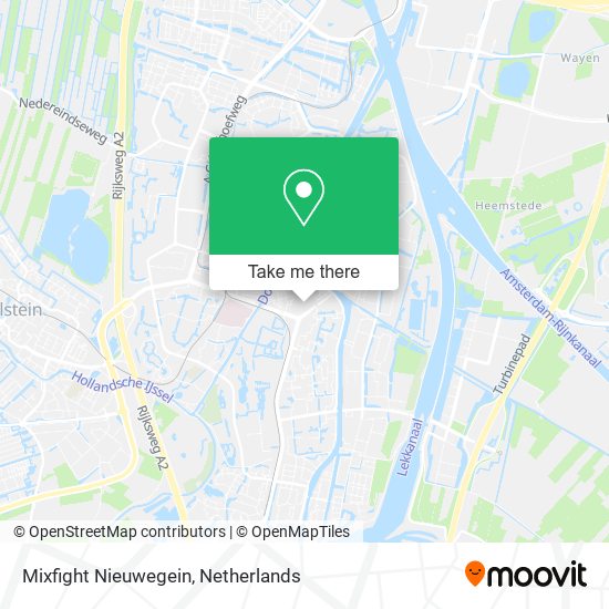 Mixfight Nieuwegein map