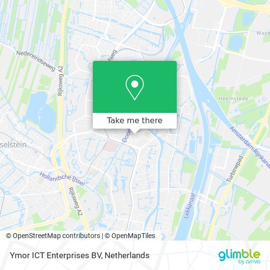 Ymor ICT Enterprises BV map