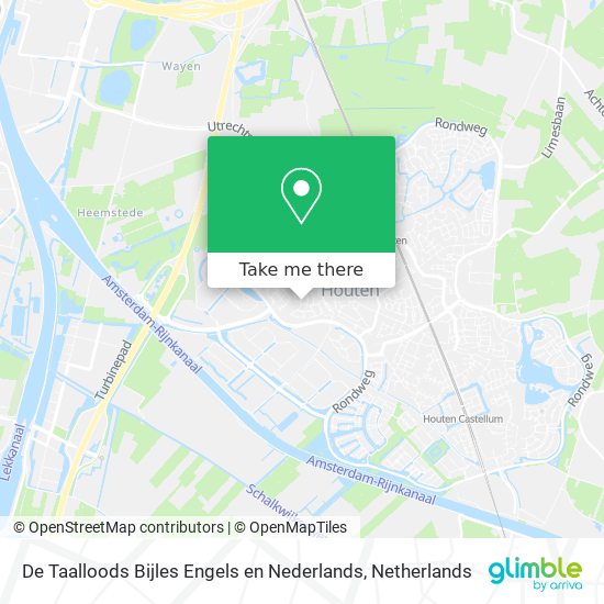 De Taalloods Bijles Engels en Nederlands Karte