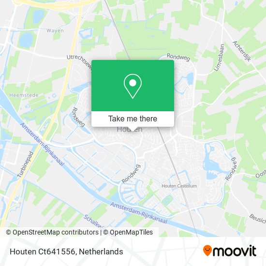 Houten Ct641556 map