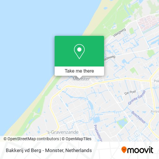 Bakkerij vd Berg - Monster map