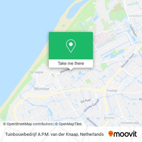 Tuinbouwbedrijf A.P.M. van der Knaap map