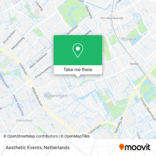 Aesthetic Events map