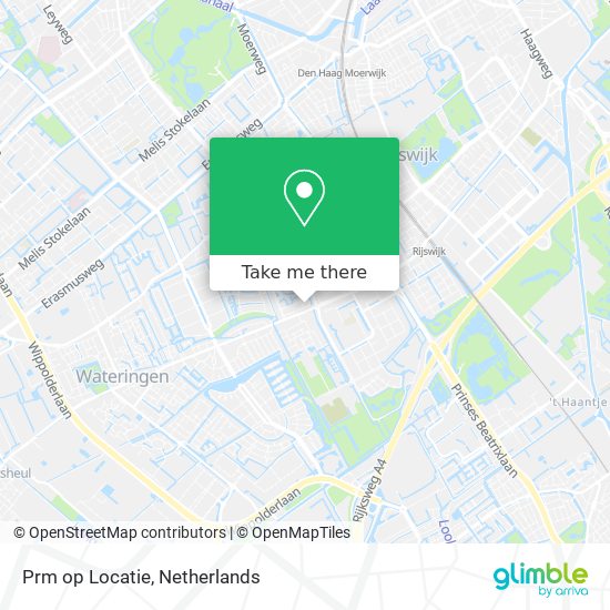 Prm op Locatie map