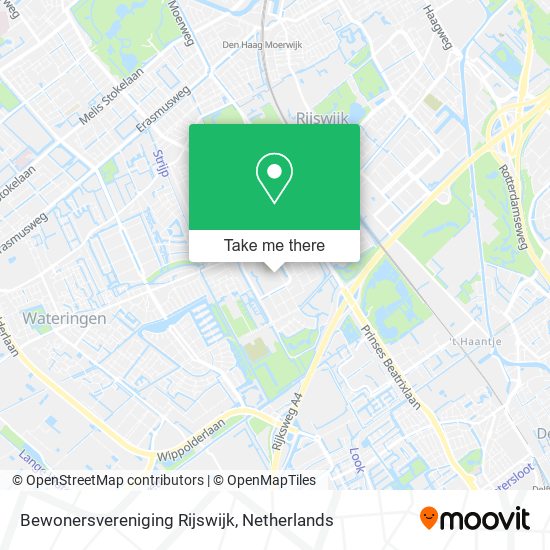 Bewonersvereniging Rijswijk Karte