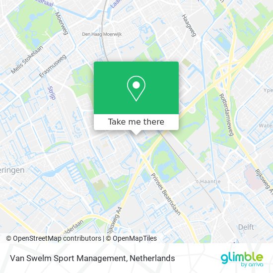 Van Swelm Sport Management Karte