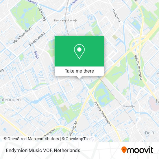 Endymion Music VOF map